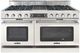 Capital Cooking™ Connoisseurian 60" Stainless Steel Pro Style Dual Fuel Range-0