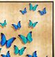 Stylecraft Butterflies Blue on Gold I Wall Art-0