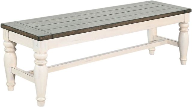 Sunny Designs™ Pasadena Buckskin/White Bench -0
