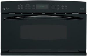 GE Profile™ Advantium® 30" Electric Single Oven Built In-Black-0