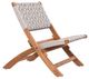 Zuo® Modern Tide Gray/Natural Wood Outdoor Lounge Chair-0