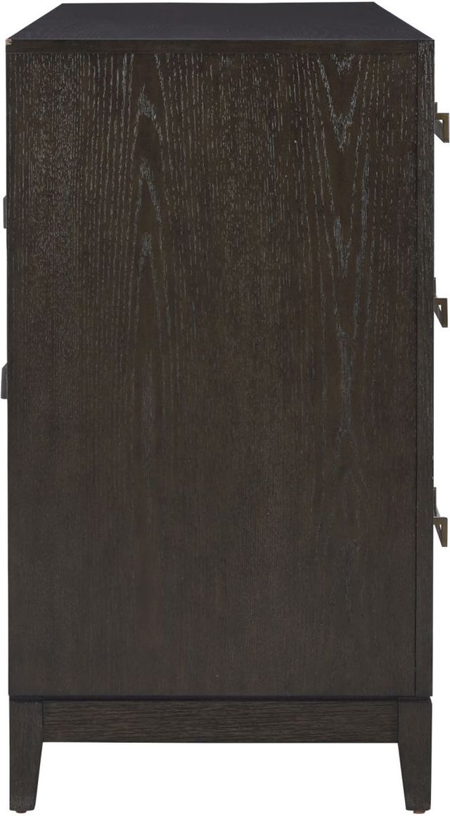 Signature Design by Ashley® Burkhaus 5-Piece Brown King Upholstered Bed Set-3