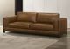 New Classic® Home Furnishings Sayer Leather Brown Sofa-1