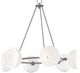 Currey & Company Soba Hiroshi Gray/White Chandelier-0