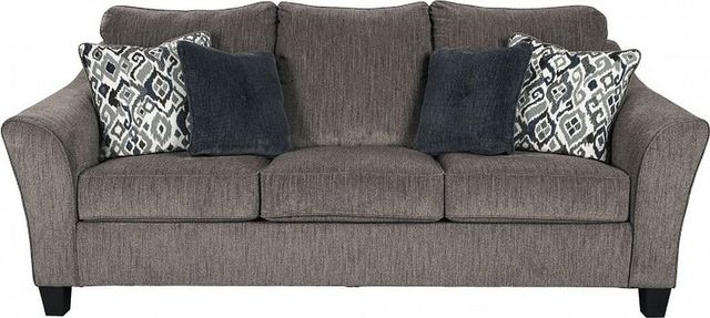 Signature Design by Ashley® Nemoli Slate Sofa-1