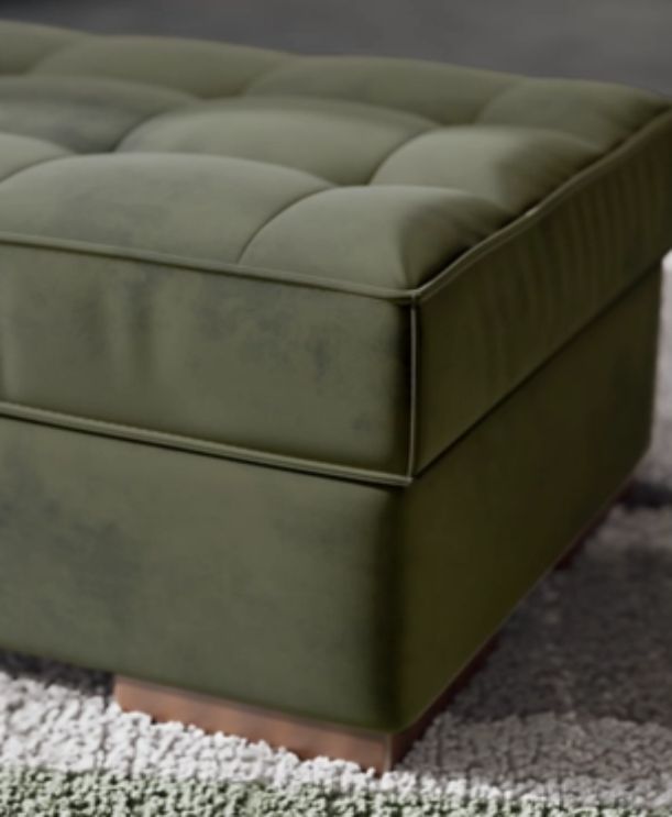 Signature Design by Ashley® Caspian-Town Olive Accent Ottoman-4