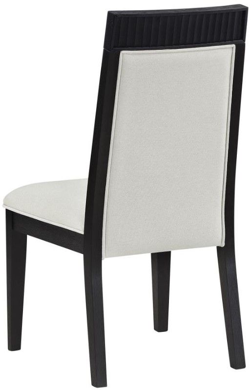 Coaster® Brookmead Balck/Ivory Side Chair-3