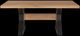 Century® Grand Tour Furniture Open Sky Natural 88" Dining Table-1