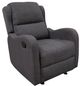 American Wholesale Furniture David Gray Manual Glider Recliner-0