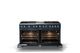 Viking® 5 Series 60" Slate Blue Pro Style Dual Fuel (NG) Range with Polished Chrome Trim-1