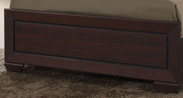 Coaster® Kauffman Dark Cocoa Queen Headboard and Footboard-1