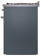 Ilve® Nostalgie II Series 30" Blue Gray Pro Style Dual Fuel Range-4