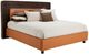 Michael Amini® 21 Cosmopolitan™ Diablo Orange/Umber Califorina King Upholstery Tufted Panel Bed-0
