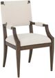 Fairfield® Maxwell Caramel/Cream Dining Arm Chair -0