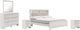 Signature Design by Ashley® Altyra 5-Piece White King Bookcase Bed Set-0