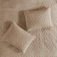 Olliix by Madison Park 3 Piece Khaki King Quebec Fitted Bedspread Set-5