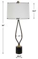 Uttermost® Separate Rustic Black Table Lamp-3
