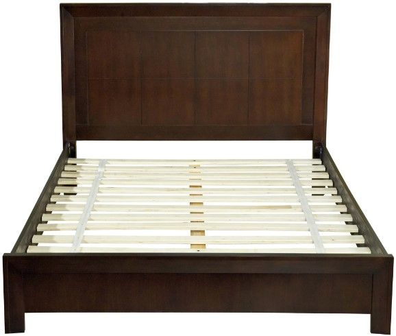 Modus Furniture Element Chocolate Brown Queen Platform Bed -3