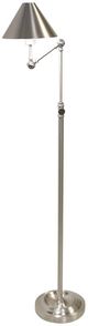 Harp & Finial® Wrigley Polished Nickel Floor Lamp-1