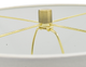 A & B Home Gold/White Table Lamp-3