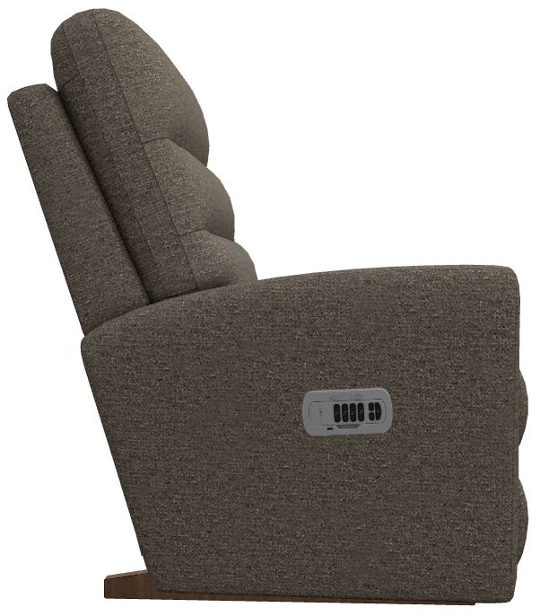 La-Z-Boy® Liam Mocha Power Rocking Recliner with Headrest and Lumbar-2
