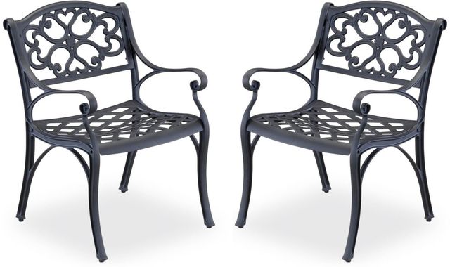 homestyles® Sanibel 5-Piece Black Outdoor Dining Set-1