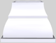 Vent-A-Hood® Designer Series 42" White Island Range Hood-0