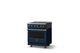 Viking® 5 Series 30" Slate Blue Pro Style Electric Range with Brushed Brass Trim-2