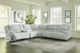 Signature Design by Ashley® McClelland 6-Piece Gray Reclining Sectional-2