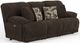 iAmerica Tyson Chocolate Power Reclining Sofa-1