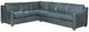 Braxton Culler Customizable Oliver 3-Piece Leather L-Shape Sectional-0