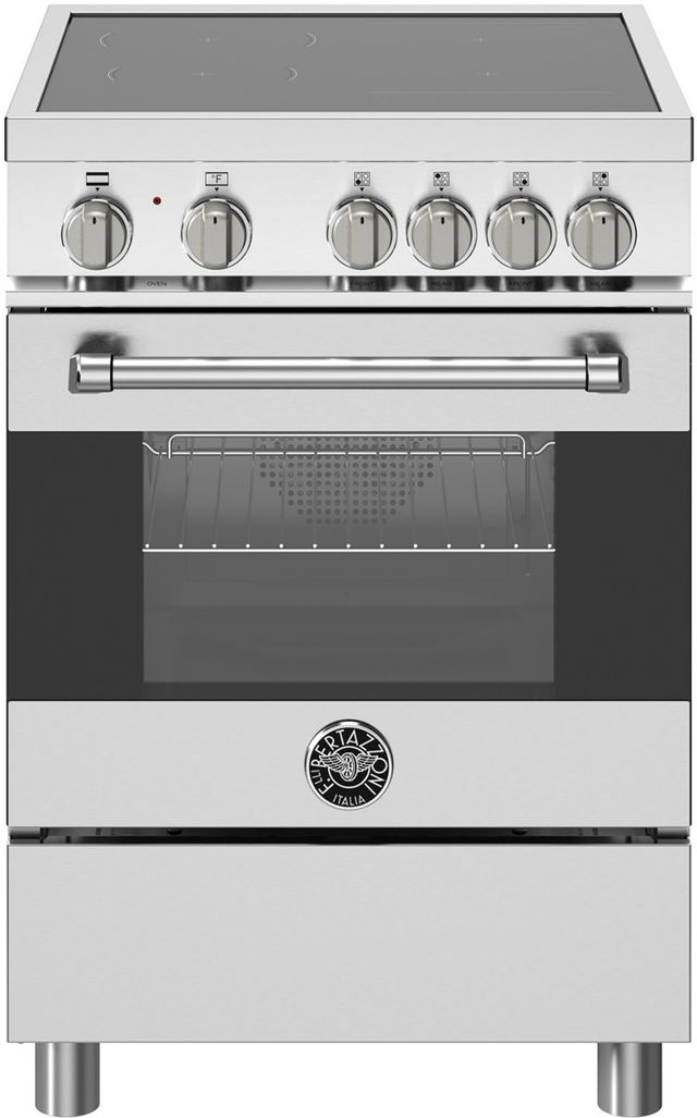 Bertazzoni Master Series 24" Stainless Steel Pro Style Induction Range-0
