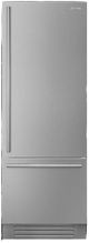 Smeg Universal 30" 14.7 Cu. Ft. Stainless Steel Built-In Bottom Freezer Refrigerator-0