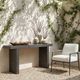 Uttermost® Hagan Natural Slate Concrete Indoor-Outdoor Console Table-1