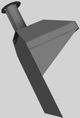 Vent-A-Hood® A Series 30" Gunsmoke Retro Style Wall Mounted Range Hood-2