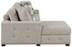 Homelegance® Raife 2-Piece Taupe Left-Arm Facing Sectional and Chaise-3