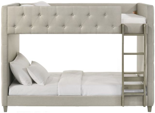 Intercon Addyson Fog Twin/Twin Upholstered Bunk Bed-0