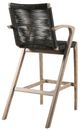 Armen Living Nabila Teak Outdoor Counter and Bar Height Stool-2