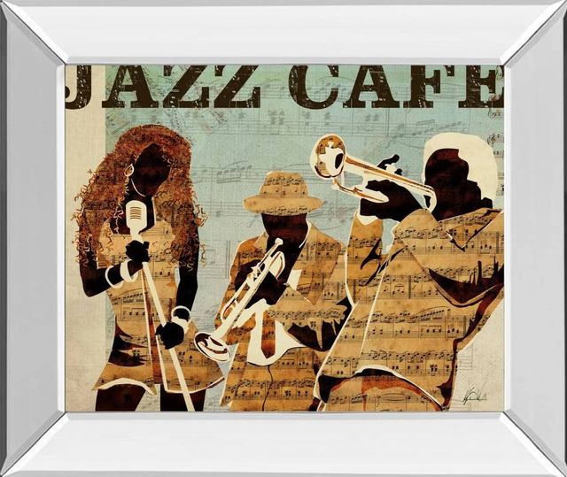 Classy Art Jazz Cafe by Kyle Mosher Wall Art-0