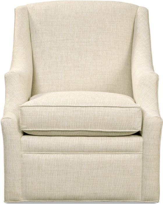 Craftmaster® Customizable Craftmaster Essentials 31" Accent Swivel Chair-4