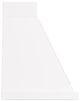 Ilve® Nostalgie II Noblesse 36" White Wall Mounted Range Hood with Chrome Trim-2