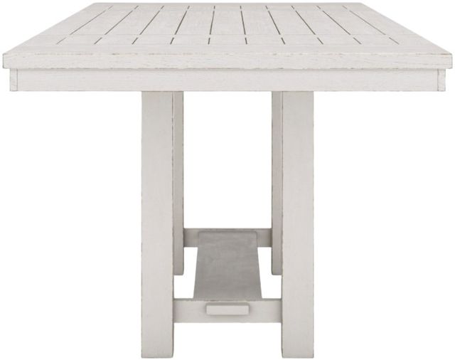 Signature Design by Ashley® Robbinsdale Antique White Counter Height Dining Extension Table-2