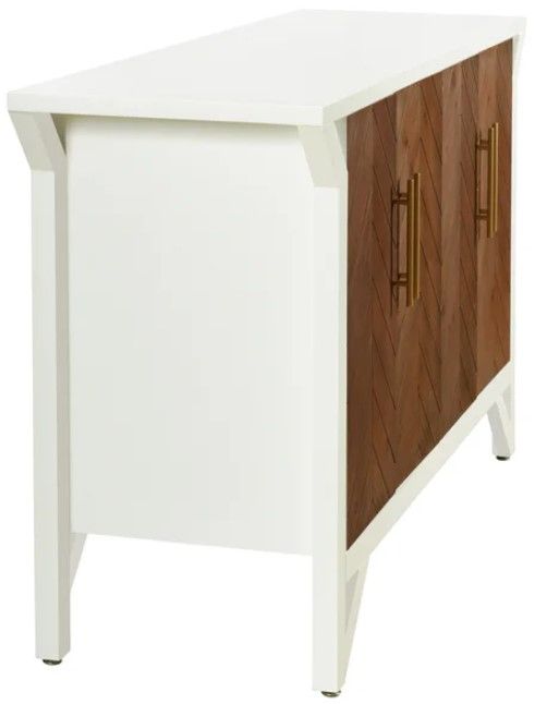 Stylecraft Norman Wyatt Home Amber/White Cabinet-3