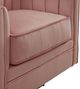 Elements International Loden Royale Blush Swivel Chair-4