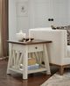aspenhome® Pinebrook Prairie White End Table-1