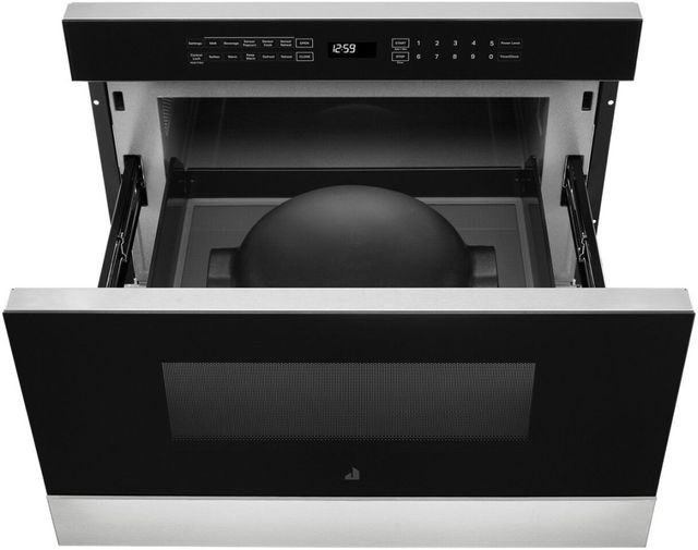 JennAir® NOIR™ 1.2 Cu. Ft. Floating Glass Black Under Counter Microwave-1