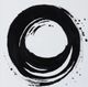Stylecraft Dann Foley Lifestyle Black Circle I Black Wall Art-1