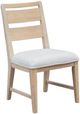 Magnussen Home® Somerset 2-Piece Butternut/Omari Natural Upholstered Dining Side Chair Set-2