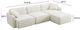 TOV Furniture Travie 4-Piece Sand Modular Sofa-2