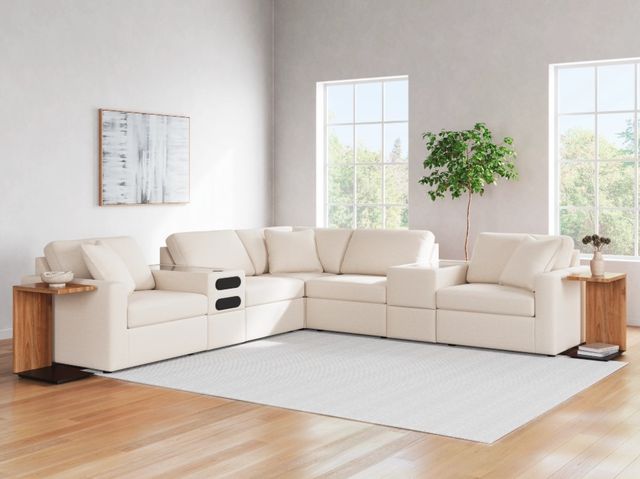 Signature Design by Ashley® Modmax 7-Piece Oyster Balanced Sectional with Audio and Storage Consoles-1